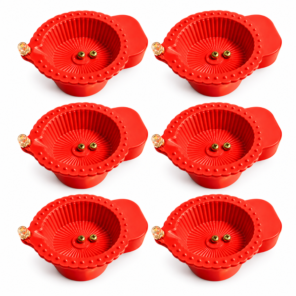 Pack of 6 Water Sensor Diyas – full set product photo